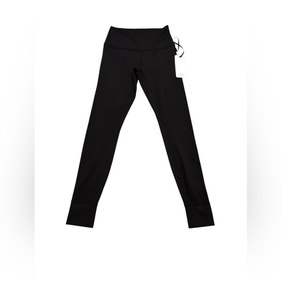 VARLEY Let's Move High-Rise Stirrup Leggings Black Womens Size Small - Picture 1 of 14